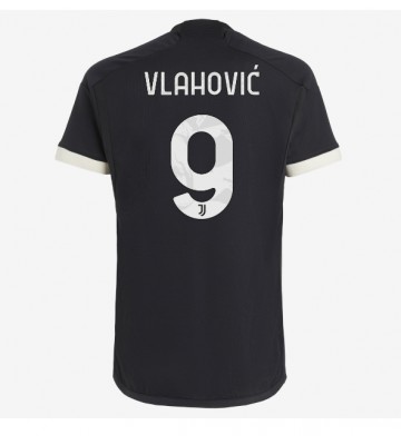 Juventus Dusan Vlahovic #9 Kolmaspaita 2023-24 Lyhyet Hihat